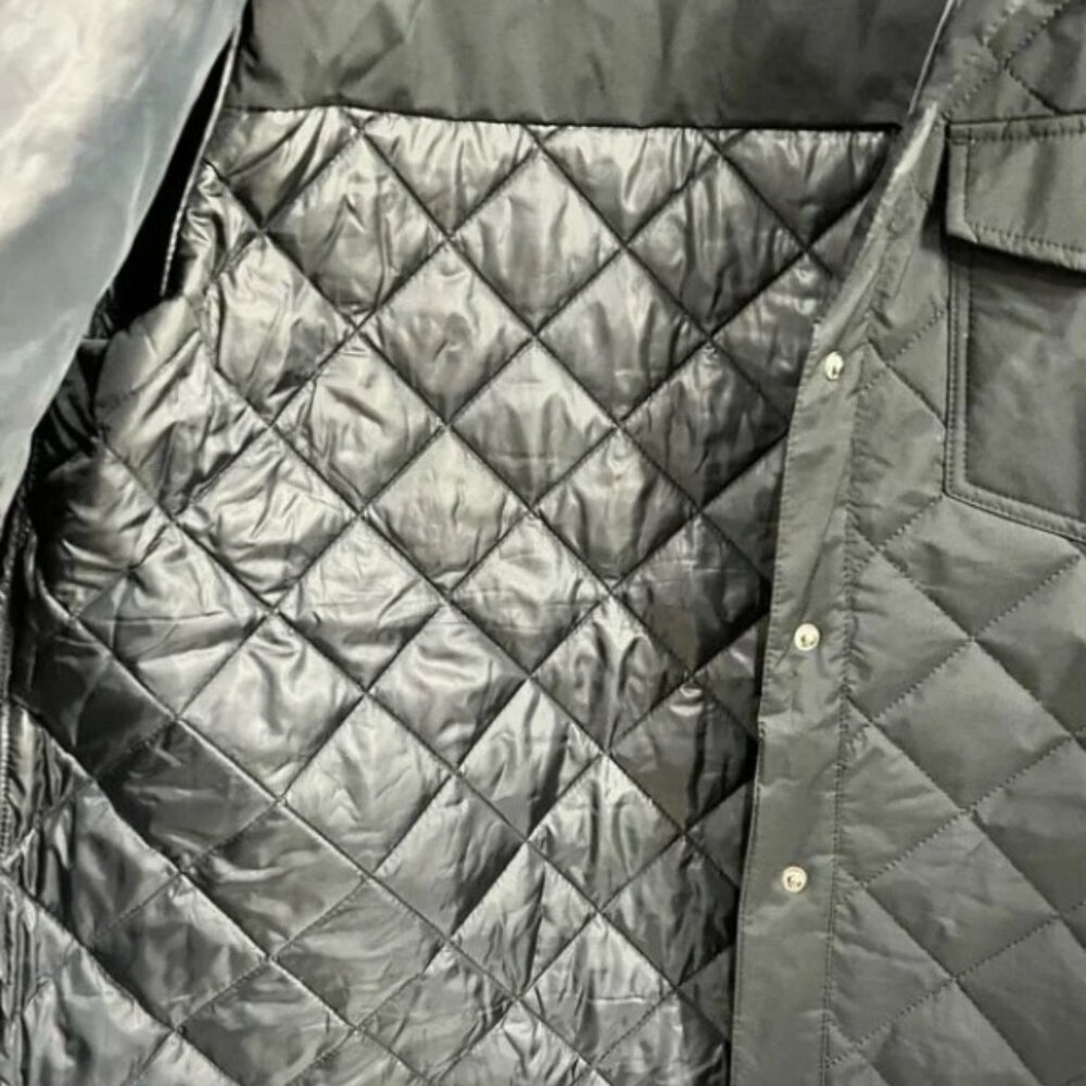 NWOT Mondetta Women Shirt Jacket Shacket Outdoor Project Quilted  Pockets M - Picture 6 of 9